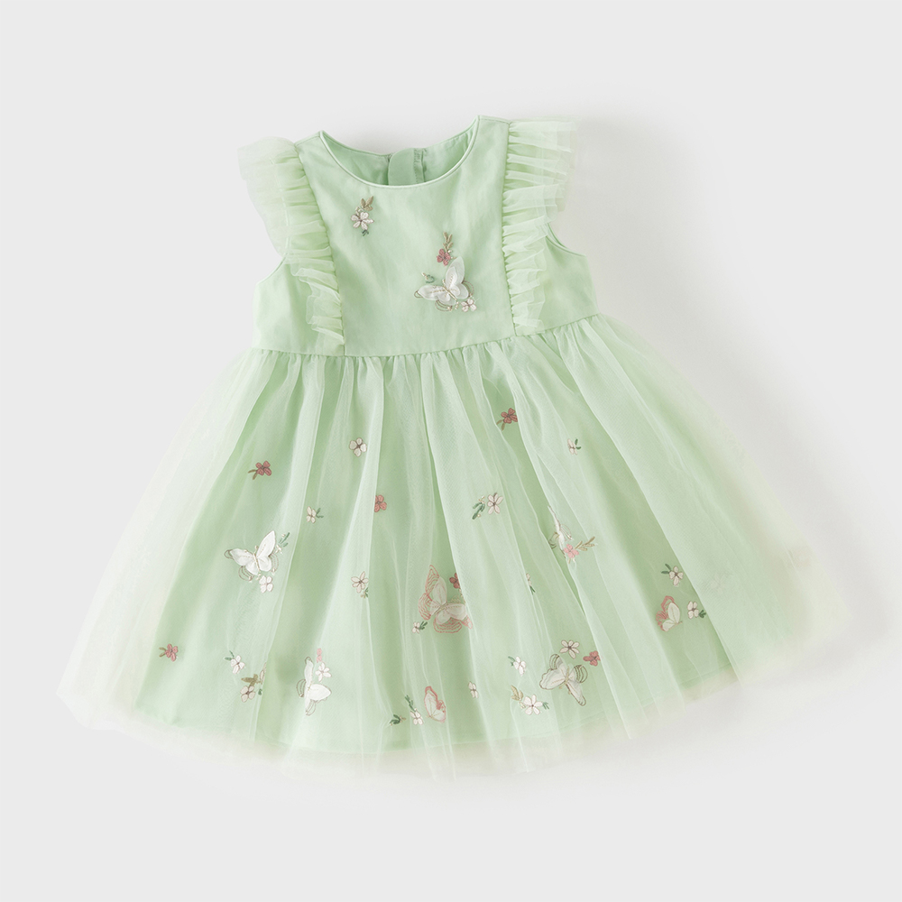Dave Bella Embroidery Lace Mes - Summer Clothing Baby Girl ulasan dan harga