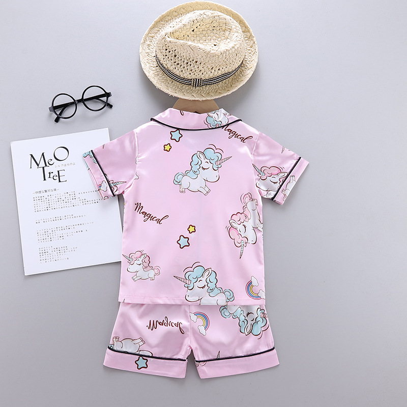 Unicorn Baby Girls Pajamas Clo - Summer Clothing Baby Girl ulasan dan harga