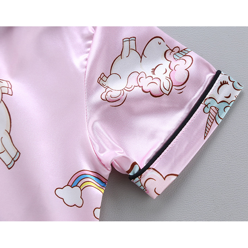 Unicorn Baby Girls Pajamas Clo - Summer Clothing Baby Girl ulasan dan harga