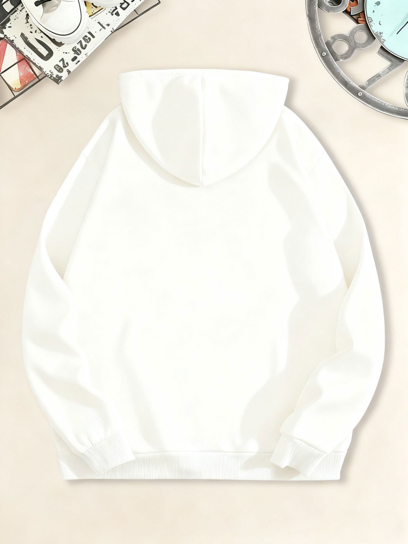Ladies' Casual Hooded Sweatshi - Summer Clothing Drawing ulasan dan harga