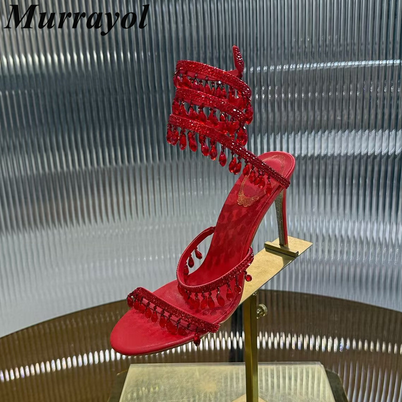 Sandals Ankle Snake Shaped Str - Summer Clothing Stores ulasan dan harga